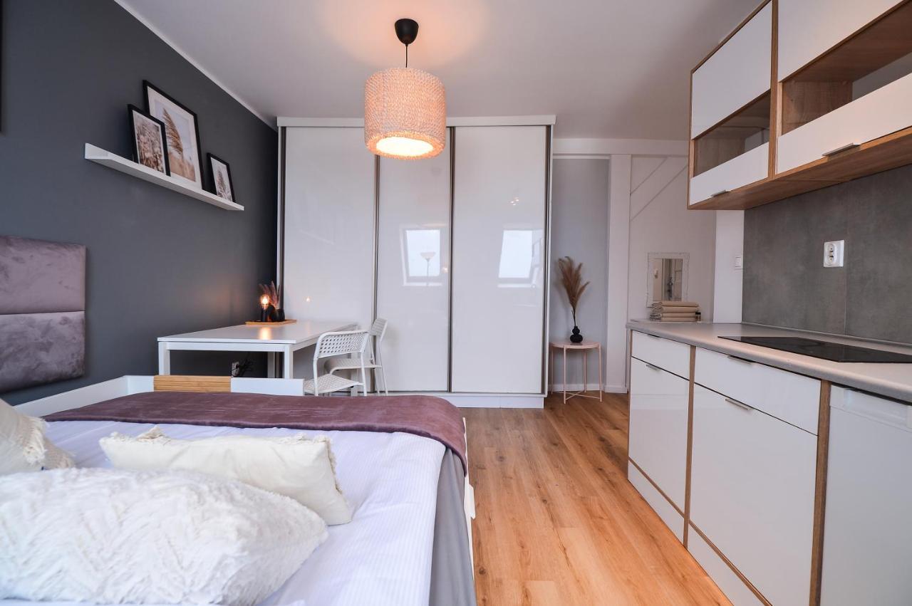 Citystay Brzezno Studio 3 Min Do Plazy Danzig Exterior foto