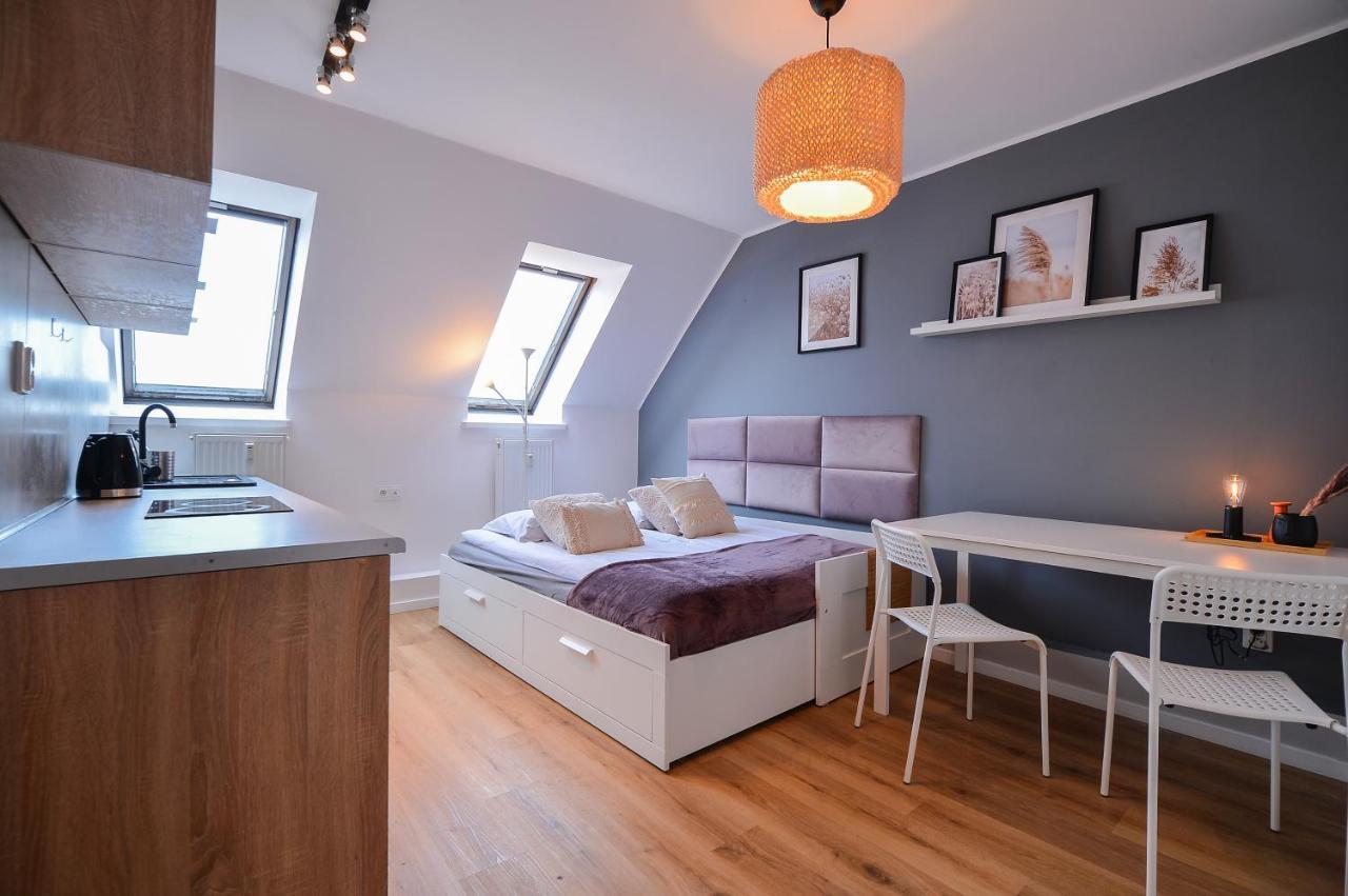 Citystay Brzezno Studio 3 Min Do Plazy Danzig Exterior foto